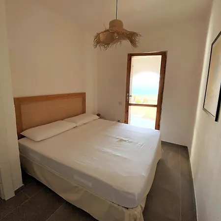 Cozy Flat Stunning Sea View, 10' From Chia Beaches 펜션 *