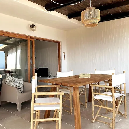 Cozy Flat Stunning Sea View, 10' From Chia Beaches